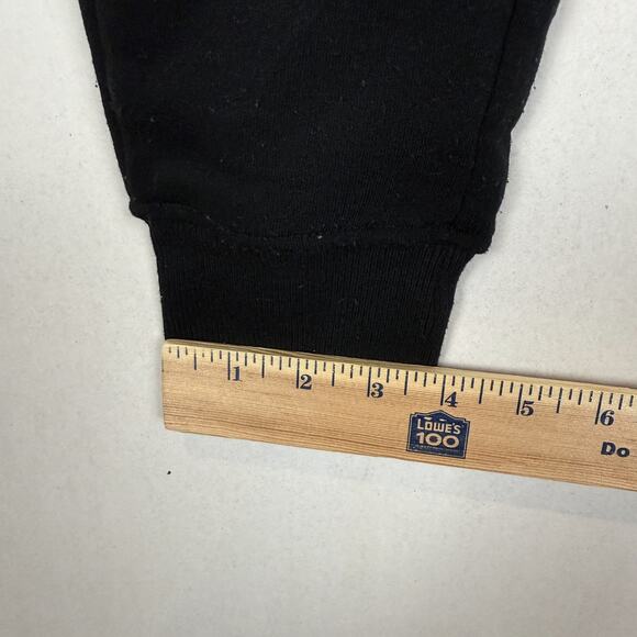 Public Supply Co NYC Jogger Pants Men Small Black Cotton Fleece Lined Drawstring - Picture 9 of 11